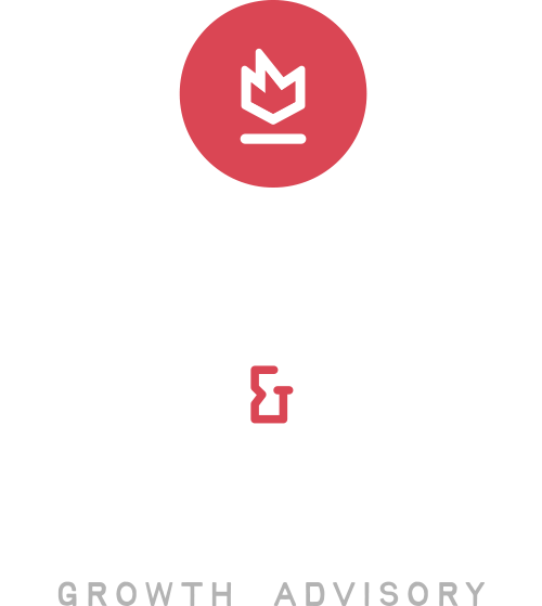 Forge & Fathom Logo - White