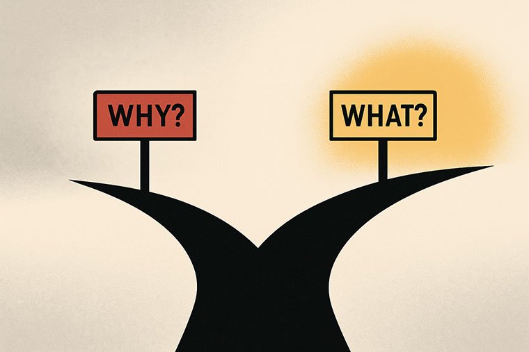Why Vs. What Questions