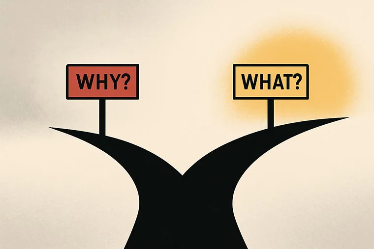 Why Vs. What Questions