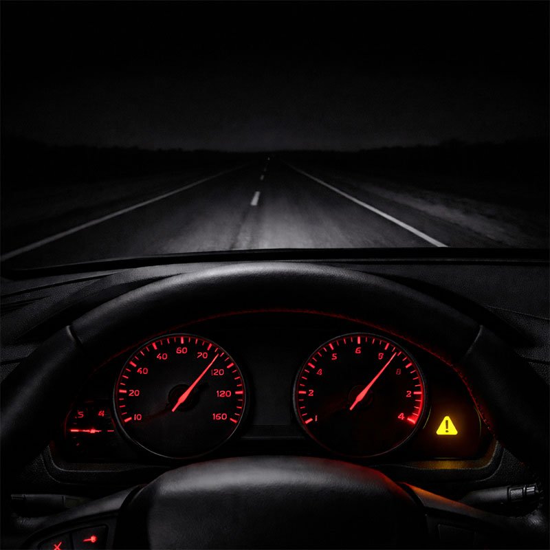 car dashboard warning