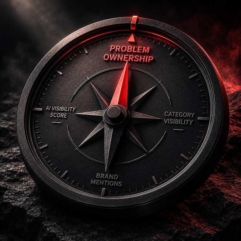 problem ownership - the north star of b2b aeo strategy